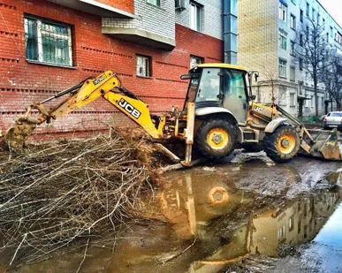 фото Выбор грунта механизированным способом с погрузкой в самосвалы и вывозом