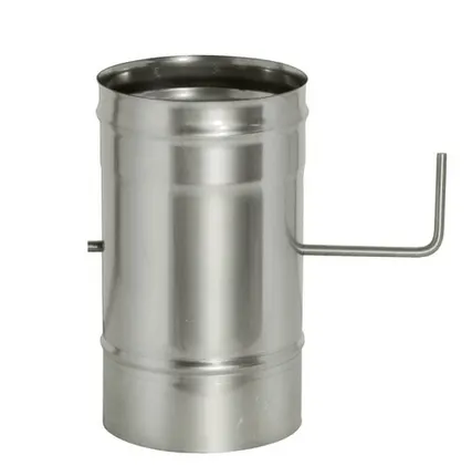 Фото №0 Задвижка поворотная "Дымок" D100, AISI 439 (0.5)