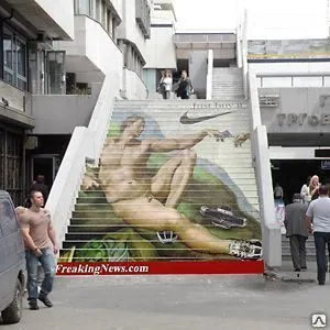 фото Пленки для напольной графики ASPHALT ART ® SideWalk, 0.61 м х 3 м