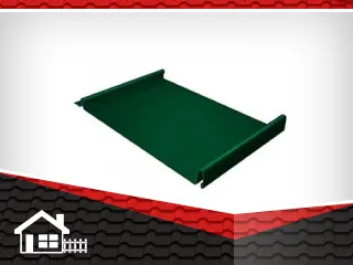 фото Фальцевая кровля RAL 6005