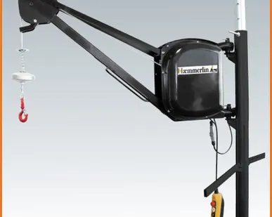 фото Лебедка со стрелой H 350 / 50 съёмным пультом управления 24В