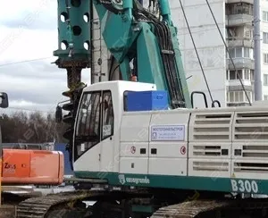 фото Аренда бурового станка для устройства свай CASAGRANDE B300, Москва