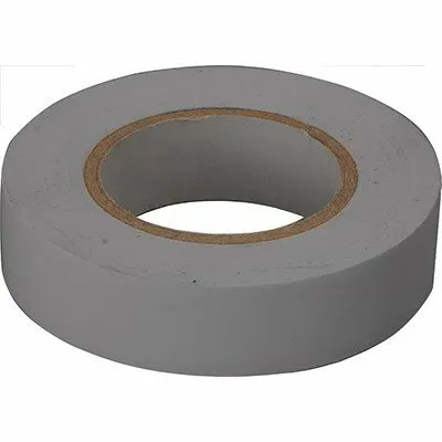 Фото №0 Лента изоляционная Kranz Изолента серая ПВХ 15х25х0.13мм (KR-09-2108)