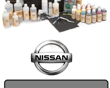 фото Краска для кожи авто Nissan Серый