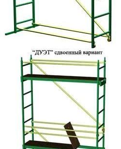 фото Помост Дуэт 180x50x185 (площадка 180x47)