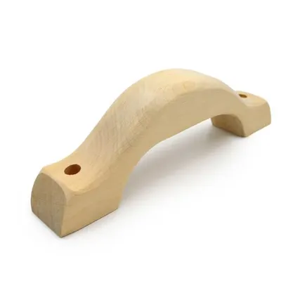 Фото №0 Ручка-скоба банная деревянная плоская РС-180