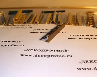 фото Профиль Г-образный Progress латунь 2,7м - Латунь под бронзу - 10 мм
