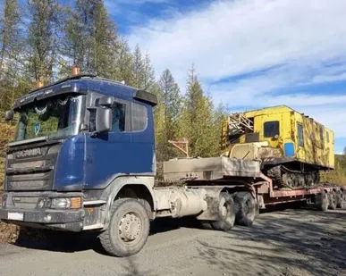 фото Перевозка негабаритного груза с одного населённого пункта в другой