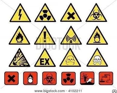 фото Символ "Заземление" 20х20мм TDM