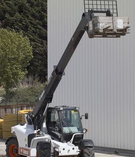 фото Телескопический погрузчик б/у MANITOU MT 1740 SLT