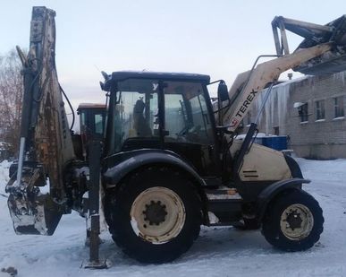 фото Услуги экскаватора погрузчика Terex 860sx