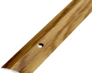 фото Стык универсальный 28х1800мм Дуб Эдельвейс алюминиевый Русский профиль