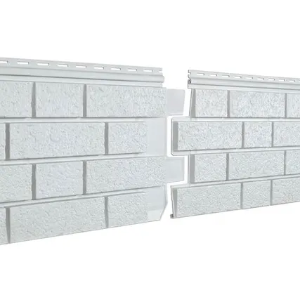 Фото №0 Фасадная панель "Стоун Хаус S-Lock Клинкер" (ЮП) 1950х292 мм Дымчатый