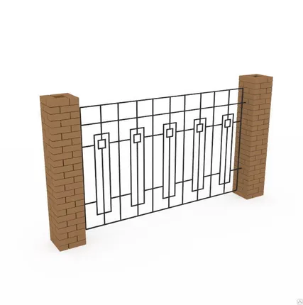 Фото №0 Сварное ограждение (ОС24)