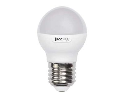 фото Лампа светодиодная PLED-SP G45 9Вт шар 5000К холод. бел. E27 820лм 230В JazzWay 2859662A