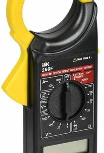 фото Клещи токоизмерительные Expert 266F IEK TCM-1F-266