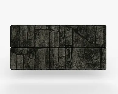 фото Сайдинг Металлический сайдинг «Евробрус» покрытие Камень Россия, эконом, 0.4-0.45 мм