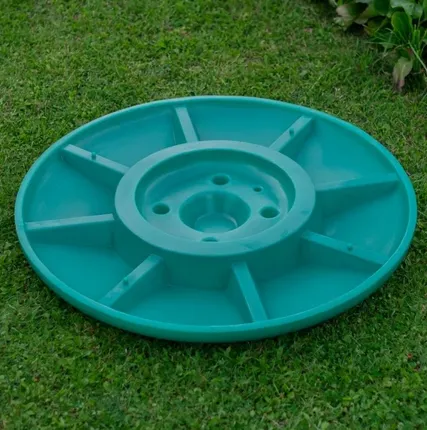 Фото №4 Крышка колодца Rostok пластиковая зеленая