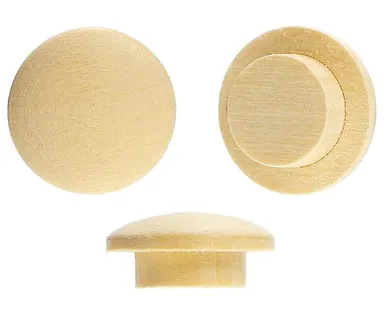 фото Заглушка деревянная (липа) d10 (упак. 10шт)