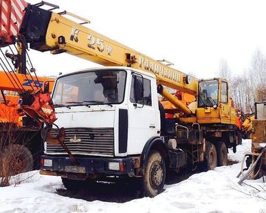 фото Автокран " Галичанин" КС 55713-6 на шасси Маз-6303А3 ( 2008 г. в.)