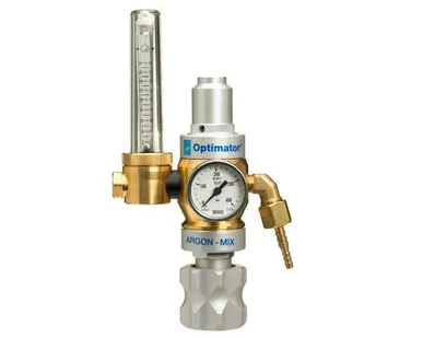 фото Редуктор газовый GasIQ optimator ar/mix 34l/min 3/4-3/8 с ротаметром