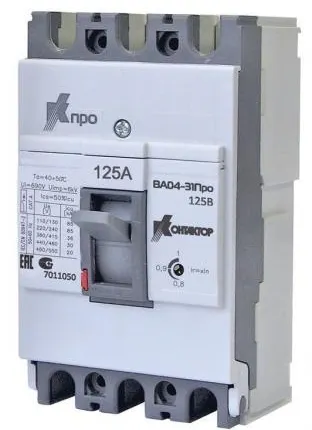 Фото №0 Выключатель автоматический ВА04-31 Про 3p 32А Icu-10kA к Контактор