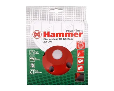 фото Чашка алм. Hammer Flex 206-203 CUP TB 150*22 турбо