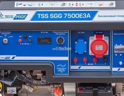 Фото №3 Бензогенератор TSS SGG 7500Е3A