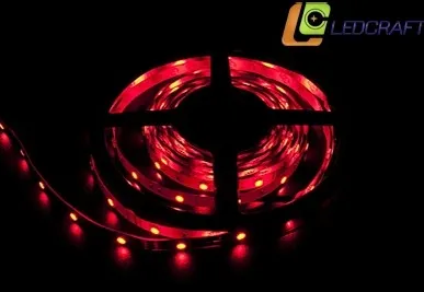 фото Светодиодная лента LC-5050-12R30 7,2 Ватт/м IP33 красный