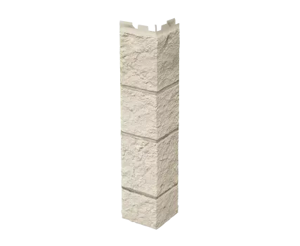 Фото №0 ТН, Угол наружный ОПТИМА, Песчаник, слоновая кость