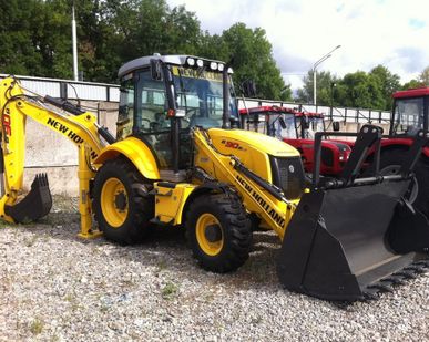 фото Экскаватор-погрузчик New Holland B90B