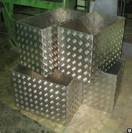 Фото №0 Лист алюминиевый рифленый 1200х3000 и 1500х3000 мм