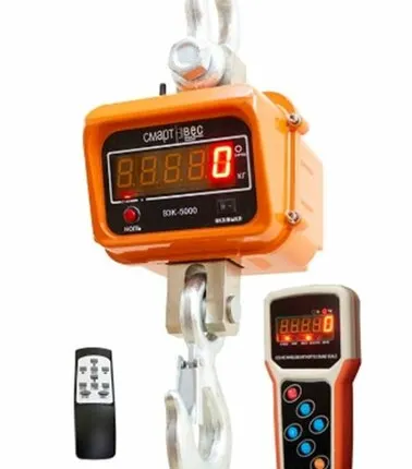 Фото №0 Весы крановые ВЭК-10000 лайт с дублированием показаний на пульт