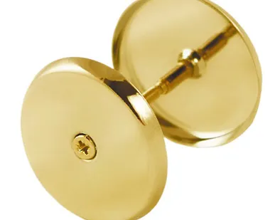 фото Щиток глухой 114 M золото Шлосс 02005