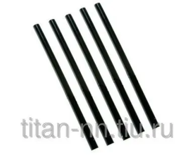 фото Стержни для термоклеящего пистолета 11х200мм черные (уп.6шт) (4