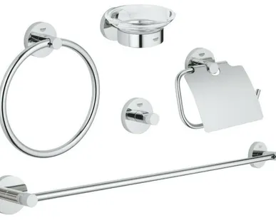 фото Набор аксессуаров 5 в 1 Grohe Essentials Master Bathroom 40344001