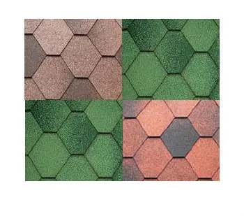 фото Гибкая черепица ICOPAL Plano Antique шестигранник пестрый