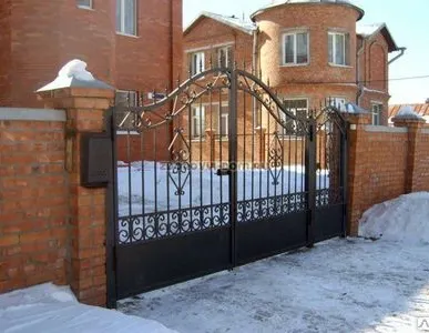 фото Калитки кованые