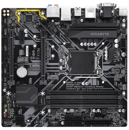 Фото №0 Материнская плата GIGABYTE