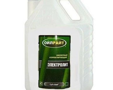 фото Электролит корректирующий 4л. OIL RIGHT 5522
