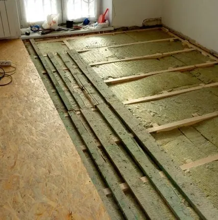 Фото №0 Утепление полов