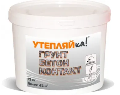 фото Бетон - контакт (ведро) 10л/15кг Утепляйка