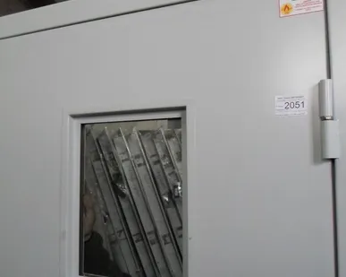 фото Дверь противопожарная с остеклением (21-9) ДМПО "Щит" 01/EI60