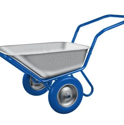 Фото №0 Тачка строительная двухколесная 260 кг 110 л 39914 Зубр ПТ-500