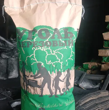 Фото №5 Уголь березовый, древесный оптом 3кг