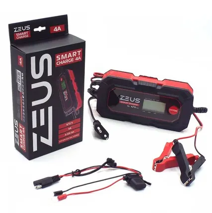 Фото №0 Зарядное устройство ZEUS SMART CHARGE 4А