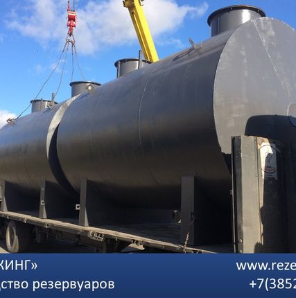 Фото №3 Емкость подземная двустенная 65м3