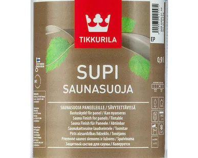 фото Состав защитный Супи САУНАСУОЯ ЕР полуматовый 2,7 л.
