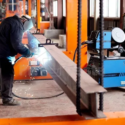 Фото №0 Сварка балок между собой