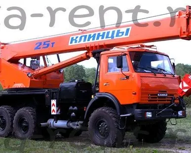 фото Полноприводный автокран 25т вездеход КАМАЗ
